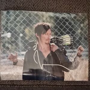 Autographed Photo From The Walking Dead